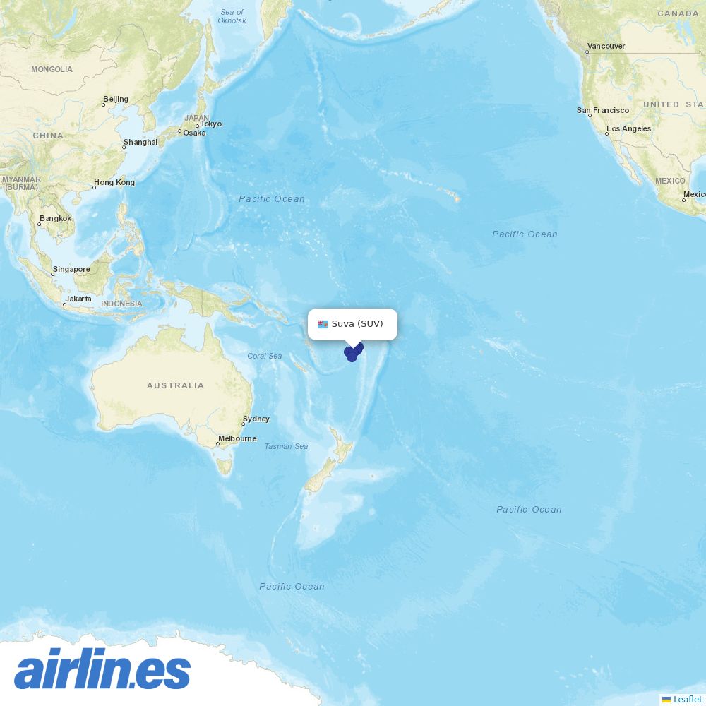 Clic Air at BOG route map