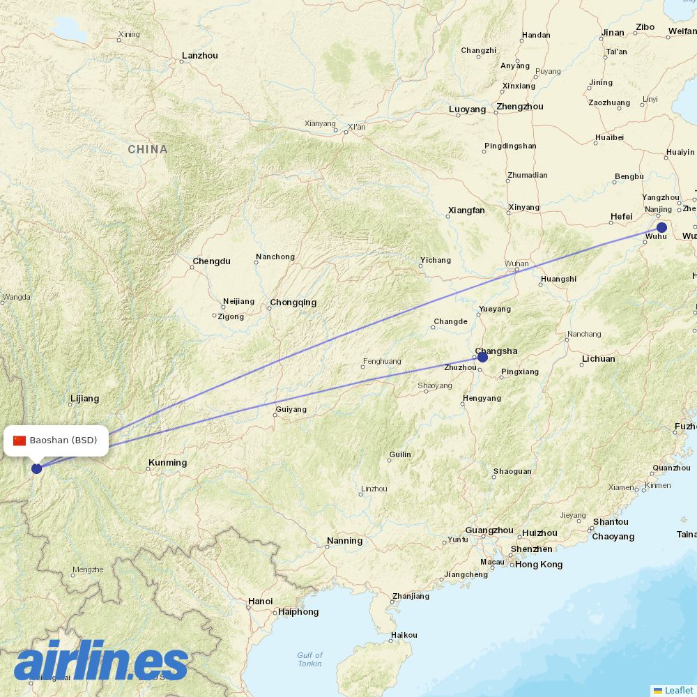 Air Travel at BSD route map