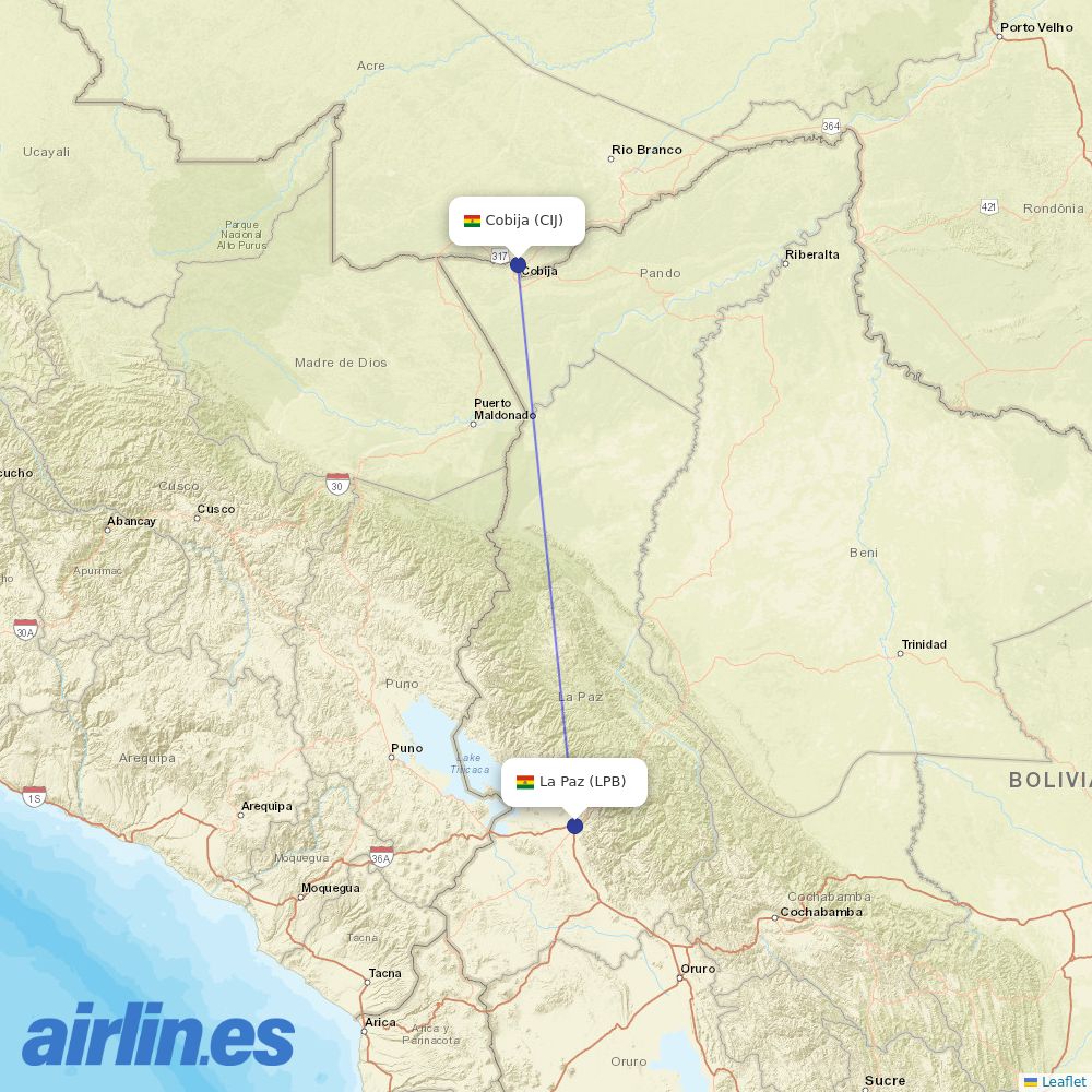 BoA at CIJ route map