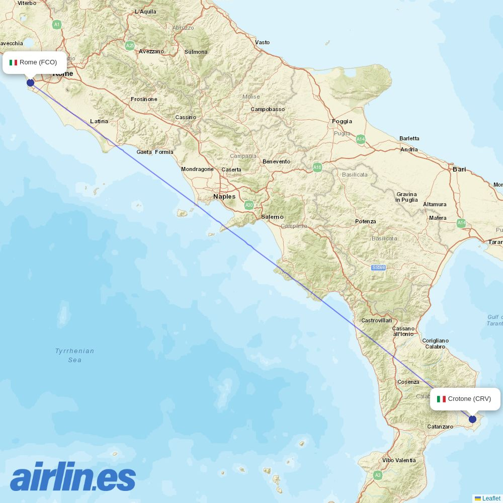 Sky Alps at CRV route map