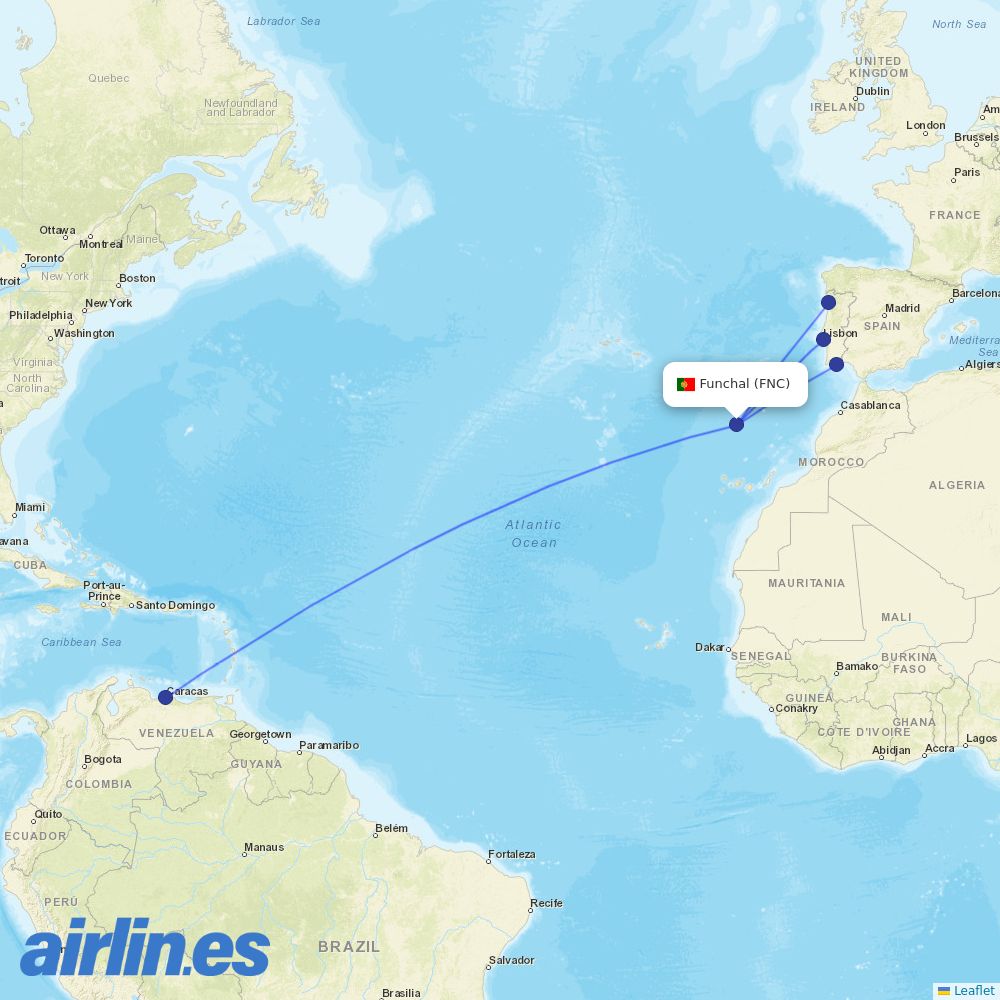 TAP at FNC route map