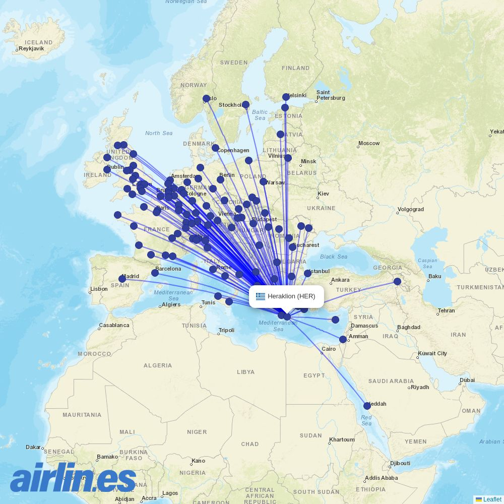 Comlux Aruba at HER route map