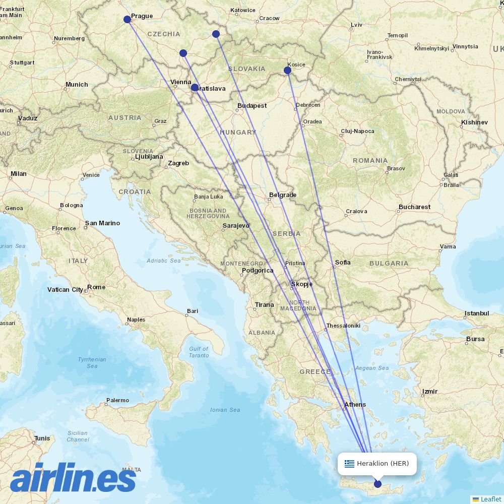 SmartWings at HER route map