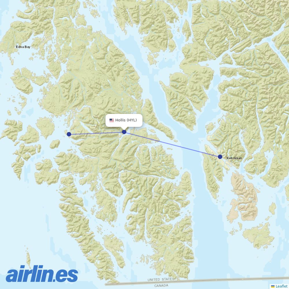 Safe Air Company at HYL route map