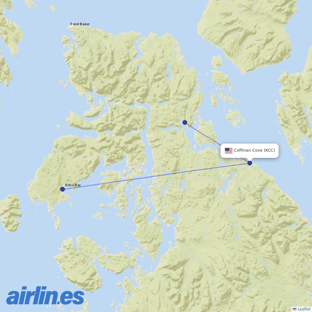 Safe Air Company at KCC route map