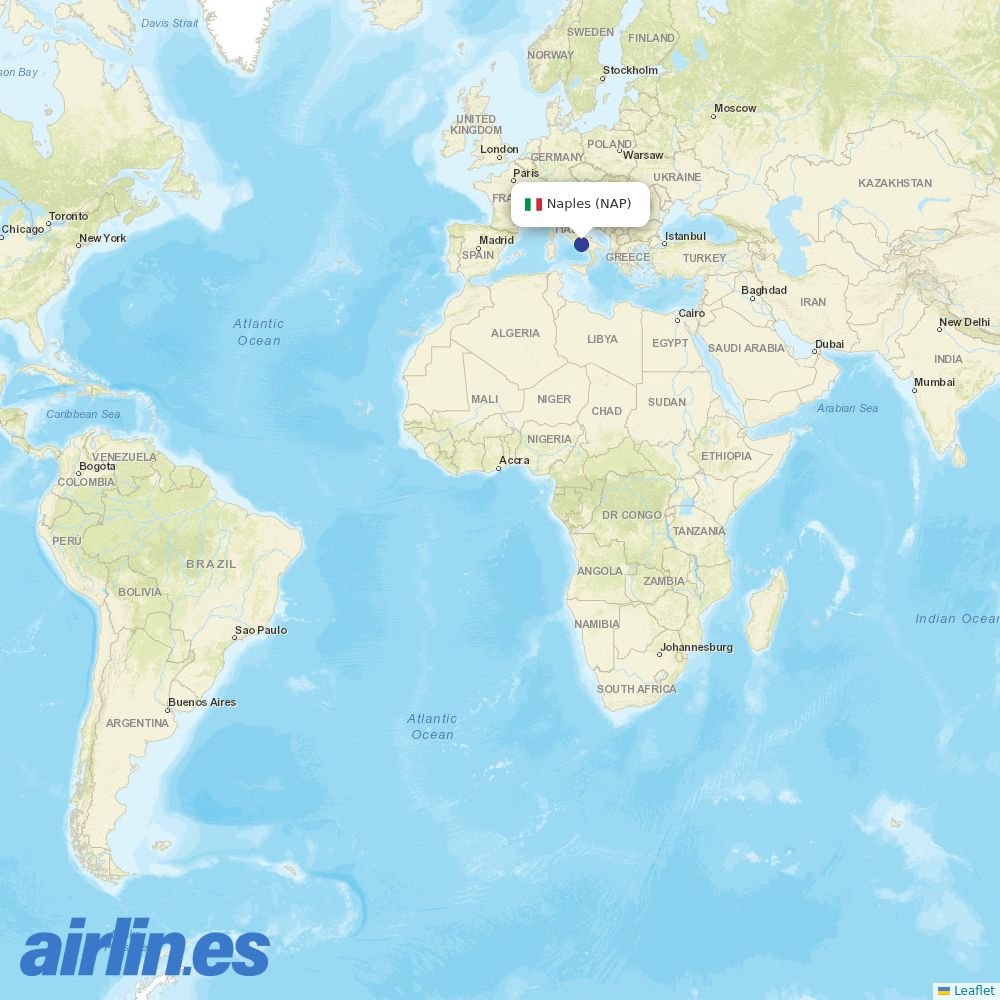 Island Air Express from Klawock Airport destination map