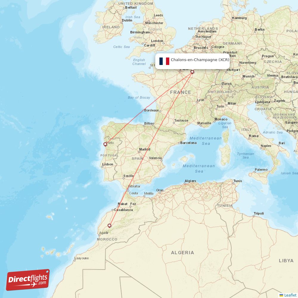 Sharp Airlines at KNS route map