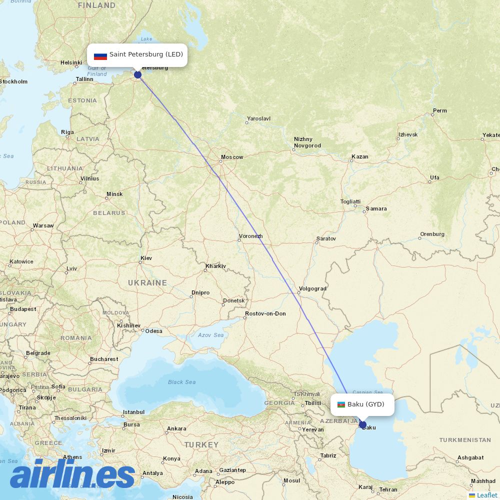 AZAL at LED route map