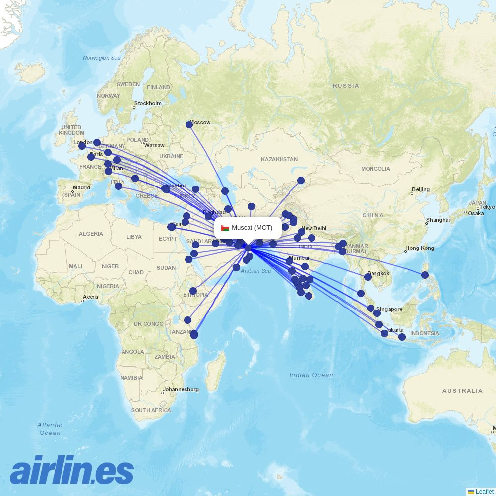 Sepehran at MCT route map
