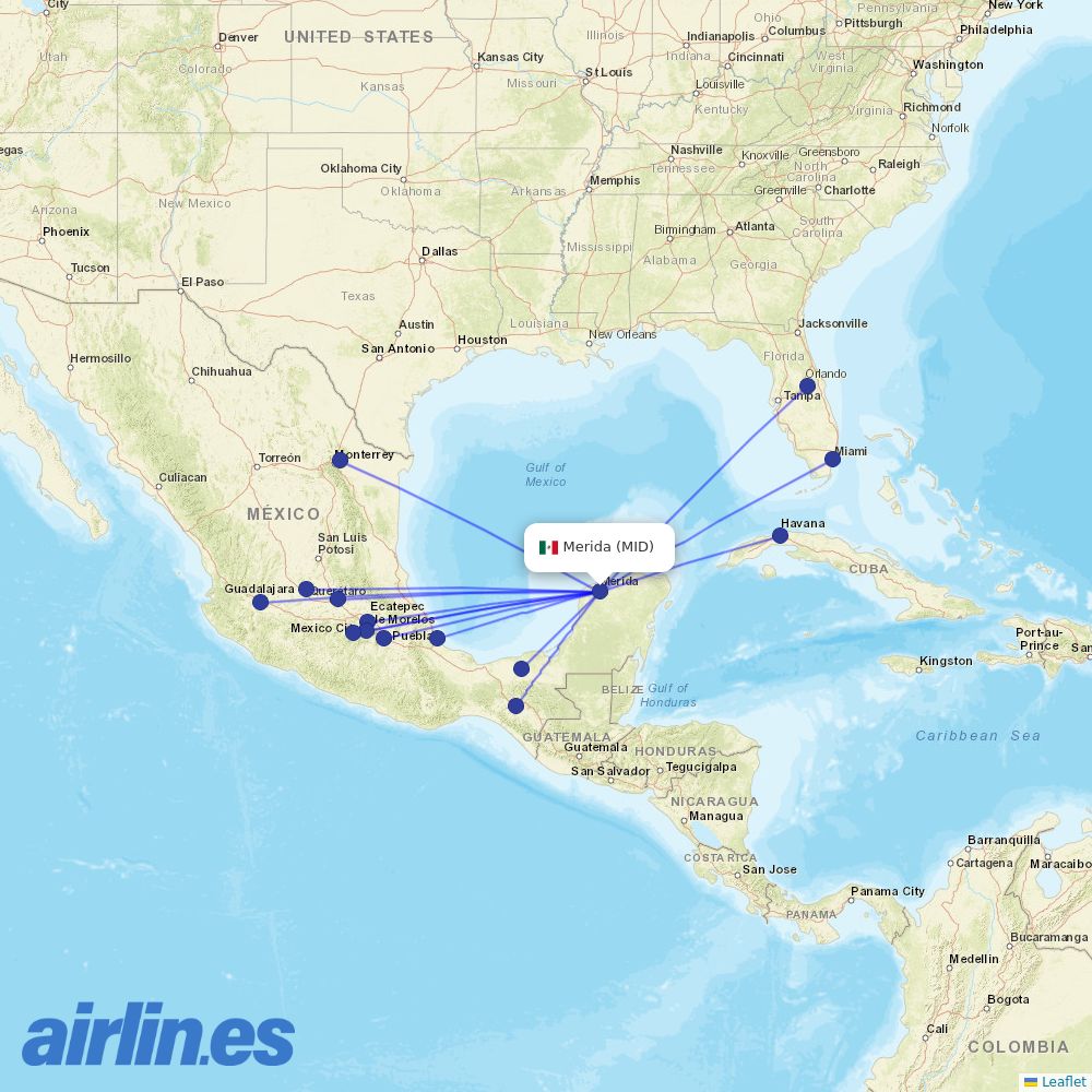 Viva at MID route map