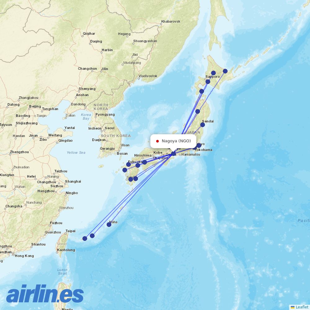 ANA at NGO route map