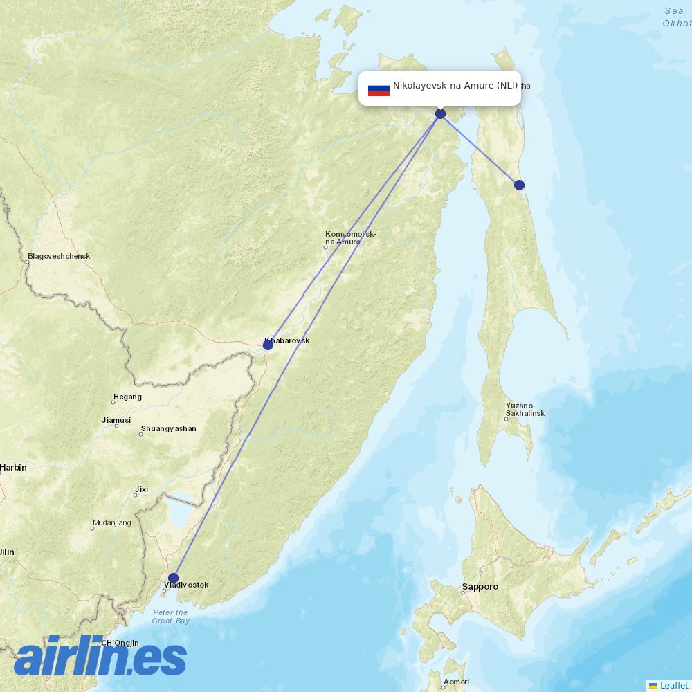 Aurora at NLI route map