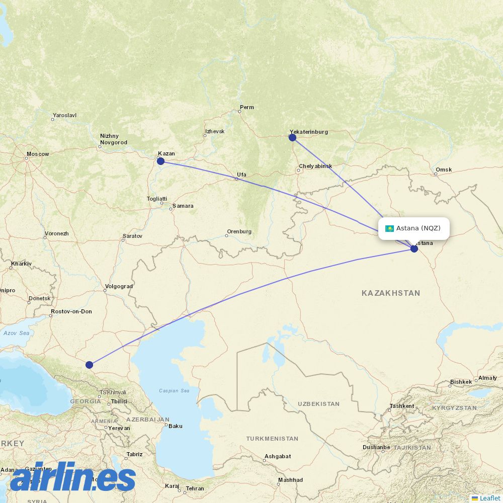 Red Wings at NQZ route map