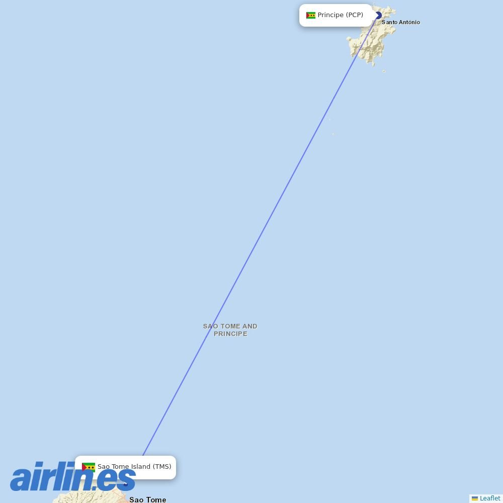 Cardig Air at PCP route map