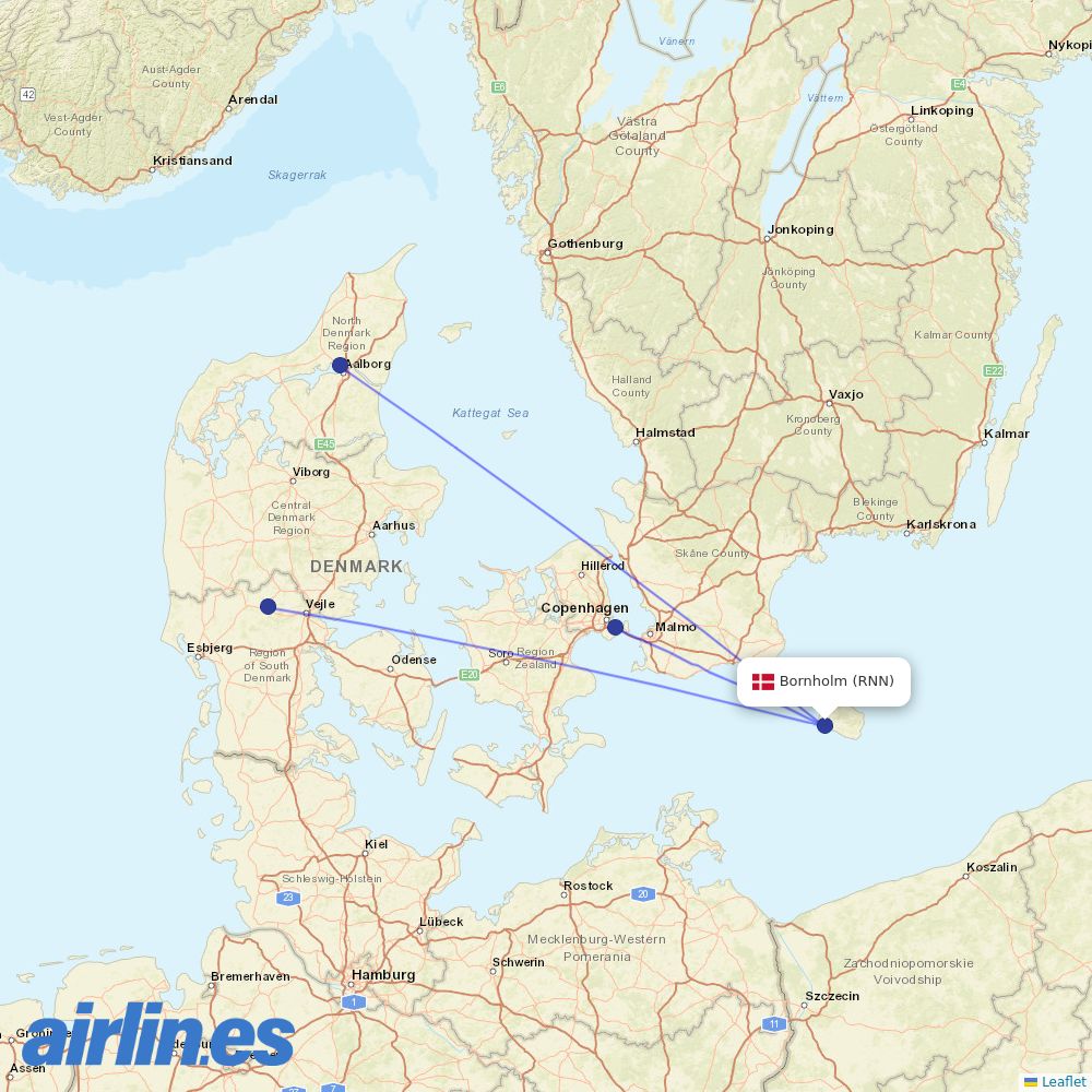 DAT at RNN route map