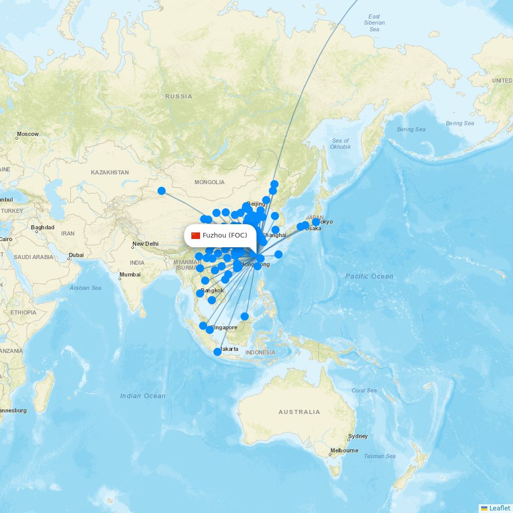 Air Excursions from Skagway destination map