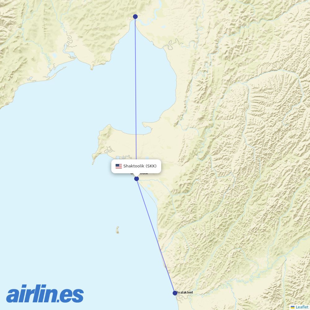 Easy Fly Express at SKK route map