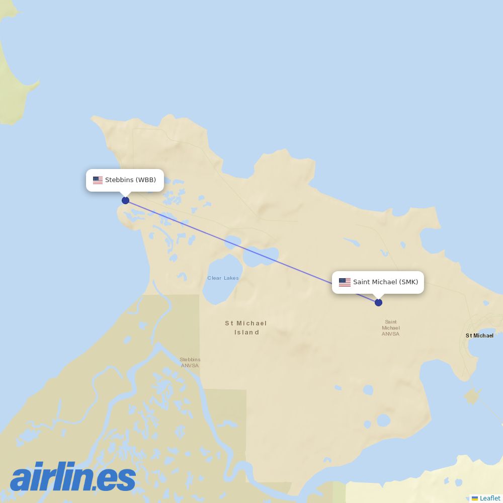 Easy Fly Express at SMK route map