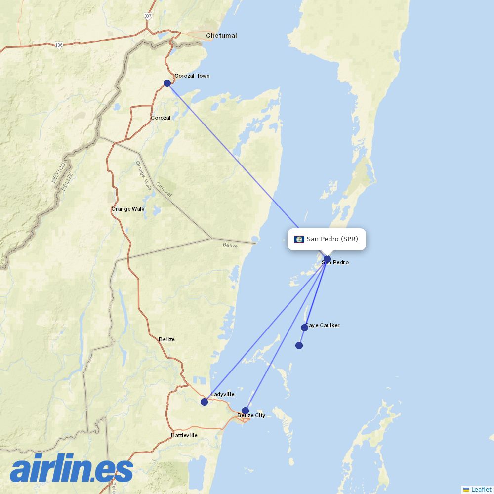 MIA at SPR route map