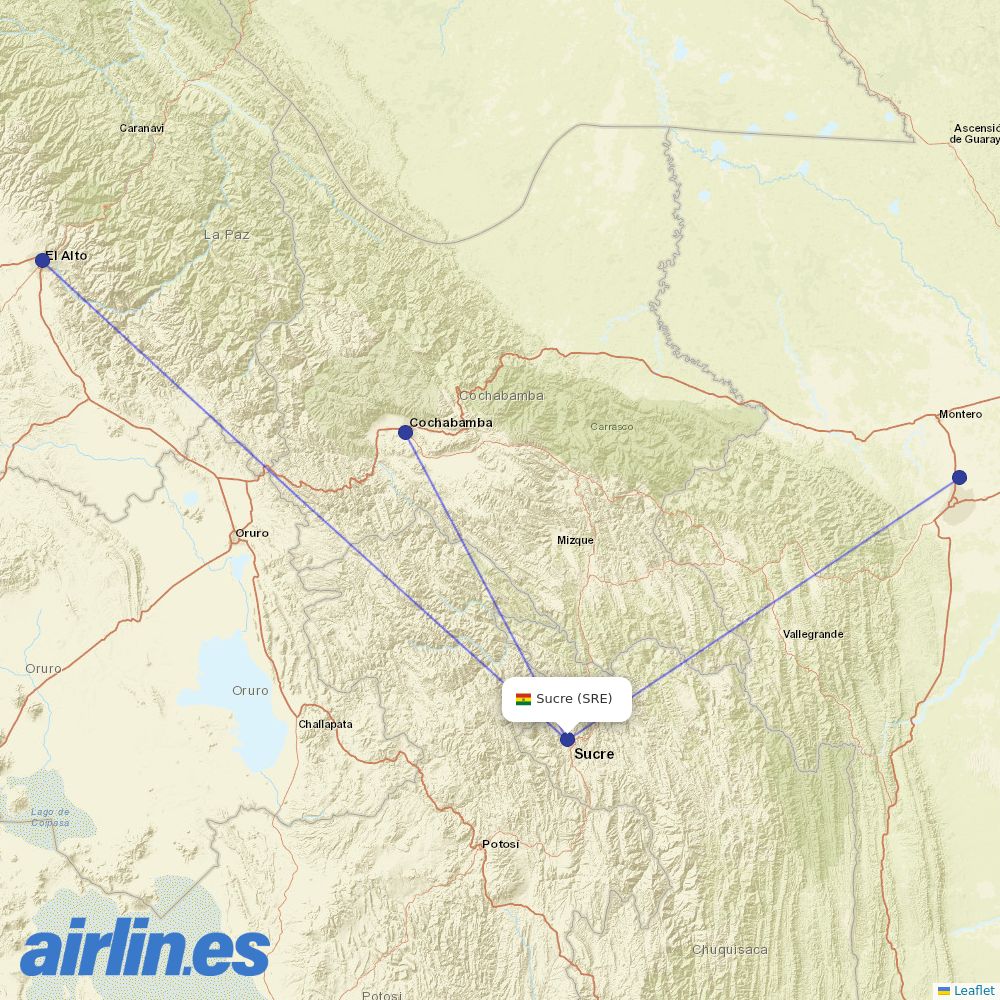 BoA at SRE route map