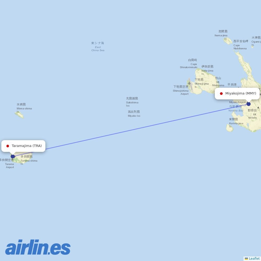 JTA at TRA route map