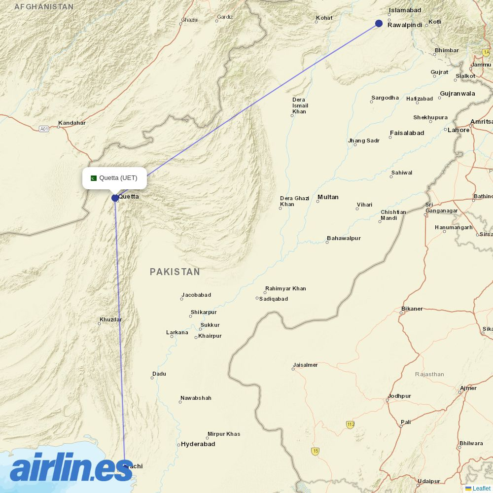 FJ at UET route map