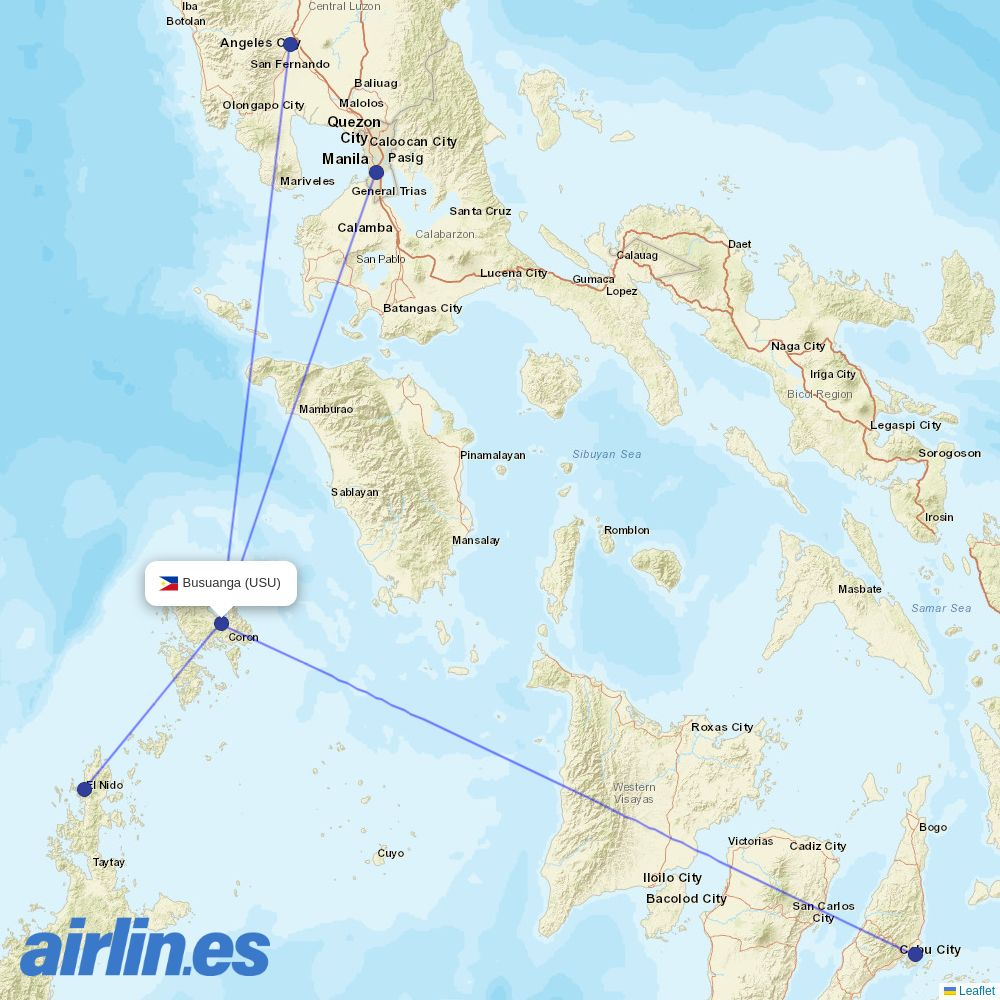 AirSWIFT at USU route map
