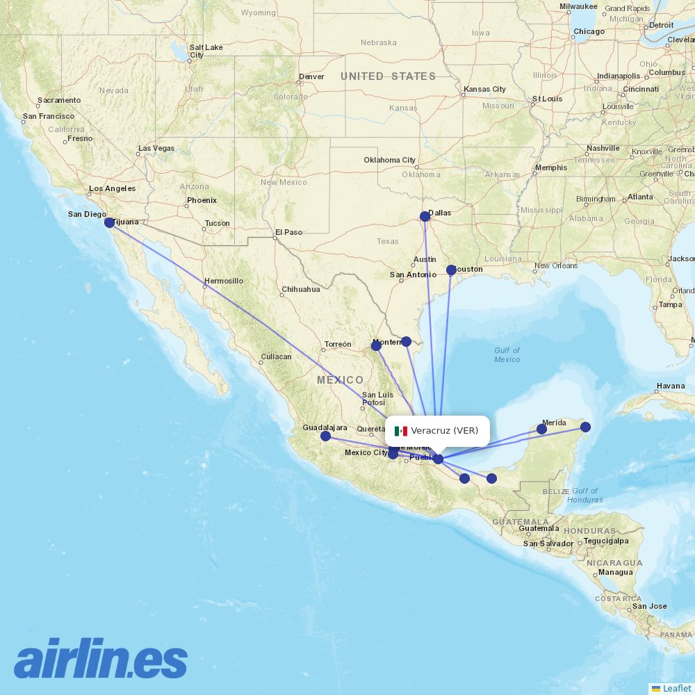 Viva at VER route map
