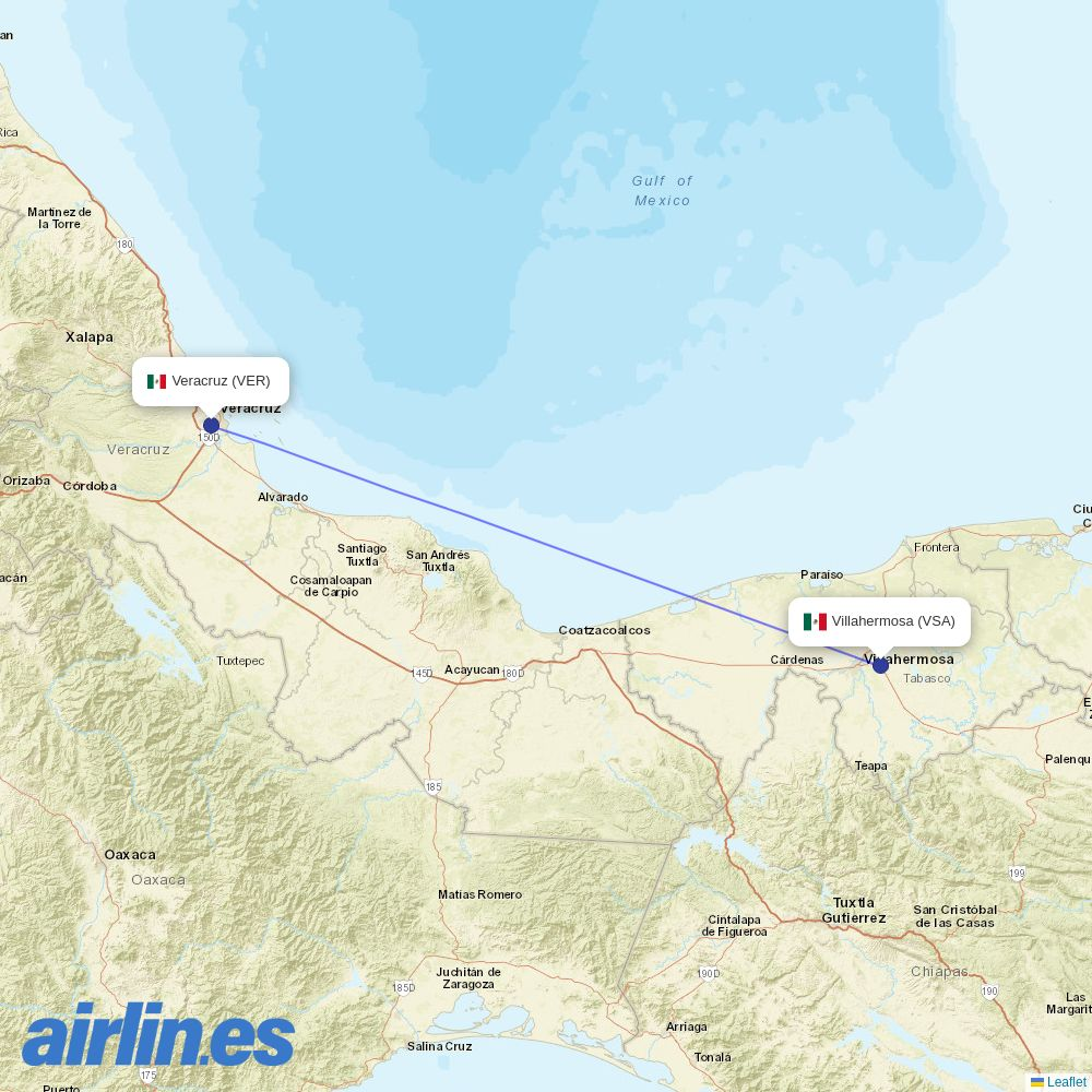 Aerus at VSA route map