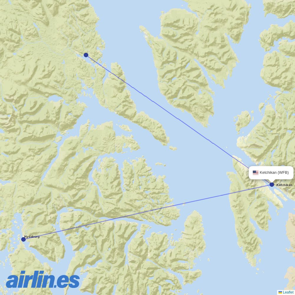 Safe Air Company at WFB route map