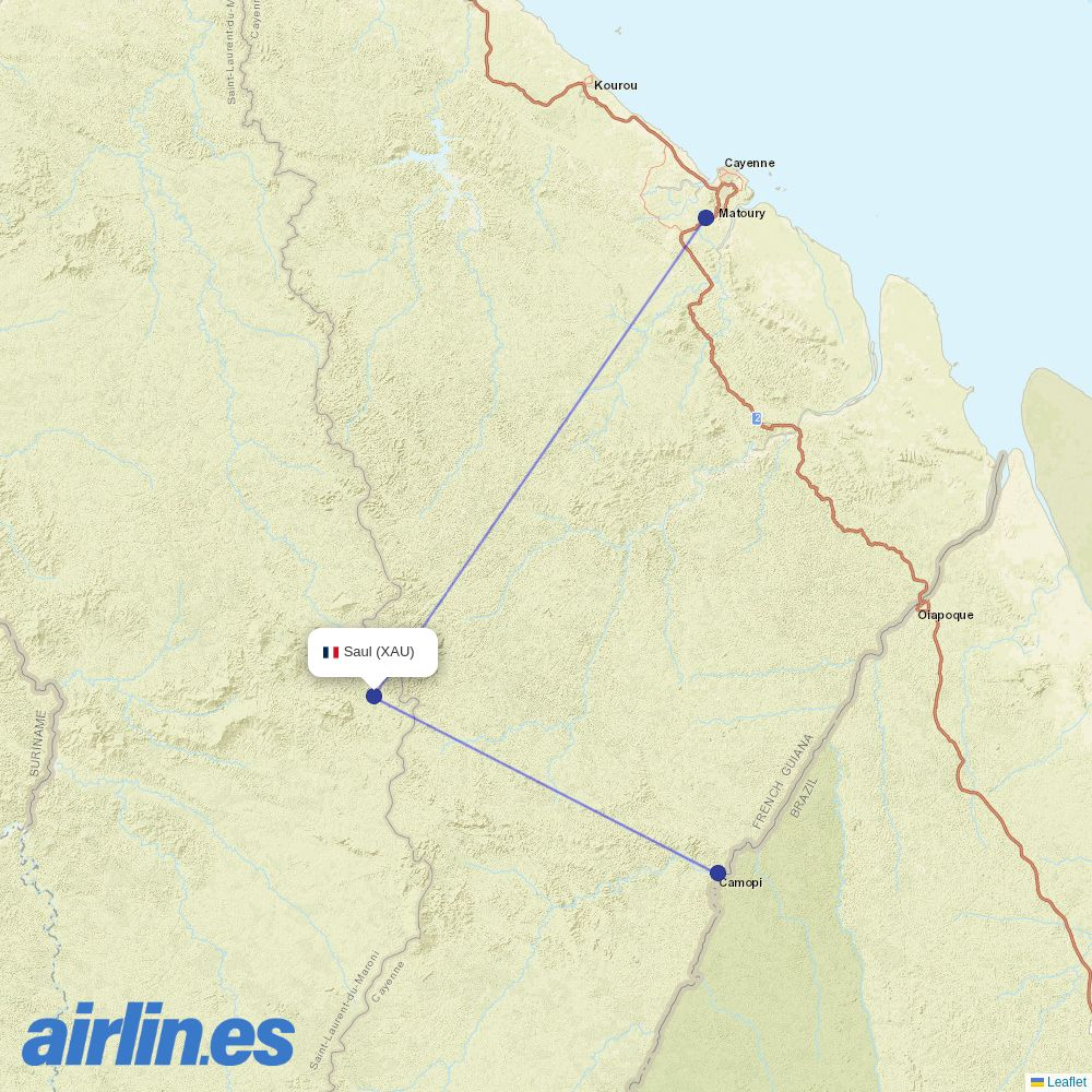 GoAir at XAU route map