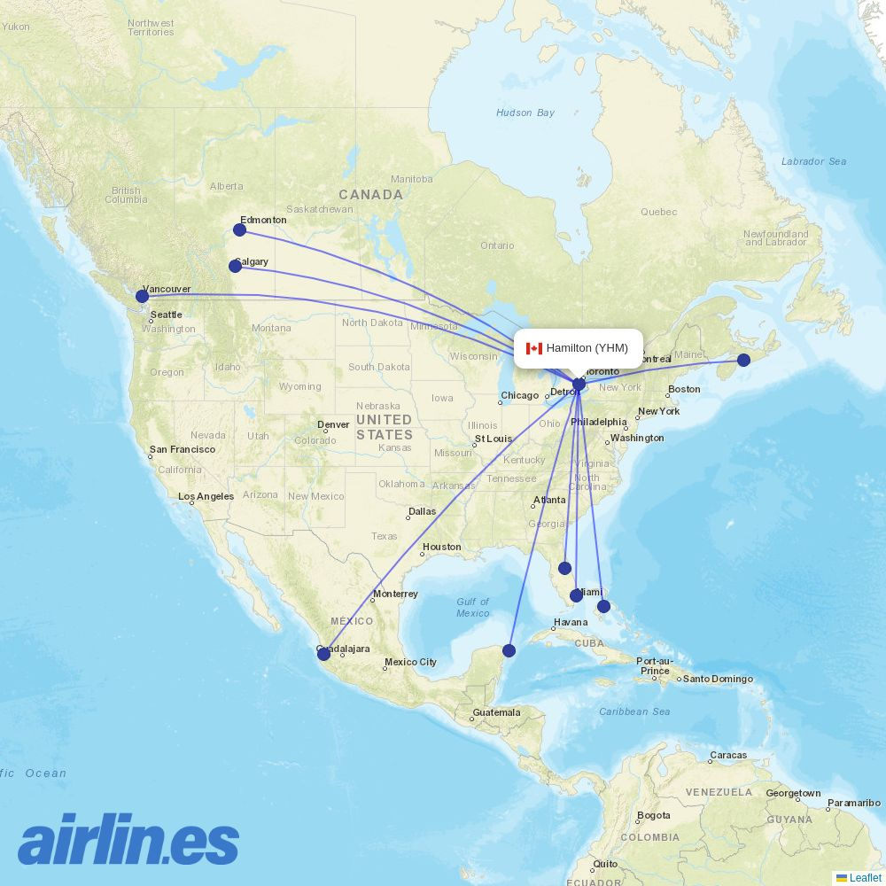 Porter at YHM route map