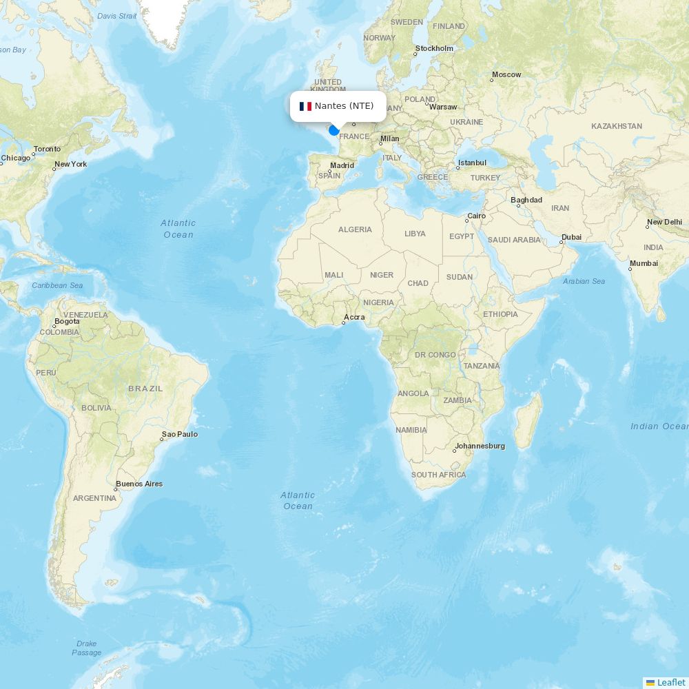 Aegean Airlines from Zagreb Airport destination map