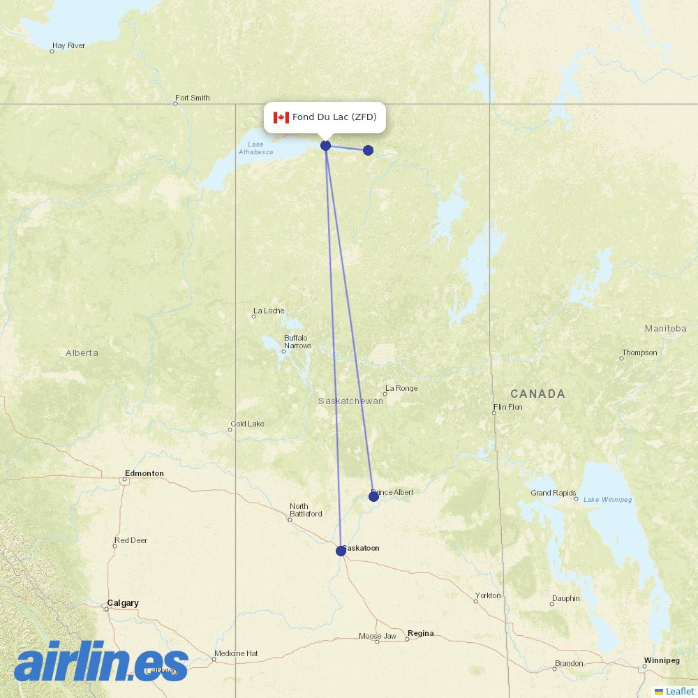 Rise Air at ZFD route map