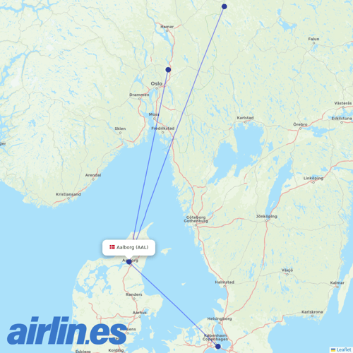 SAS at AAL route map