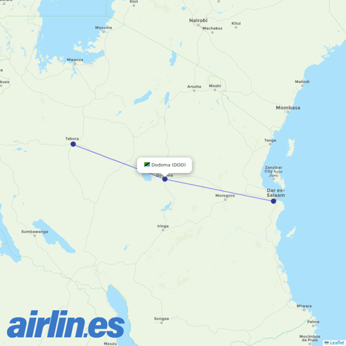 Precision Air at DOD route map