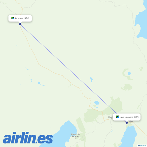 HOP!-REGIONAL at SEU route map