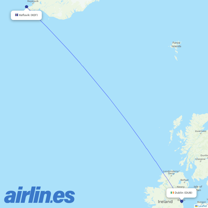 Star Air from Dublin Airport destination map